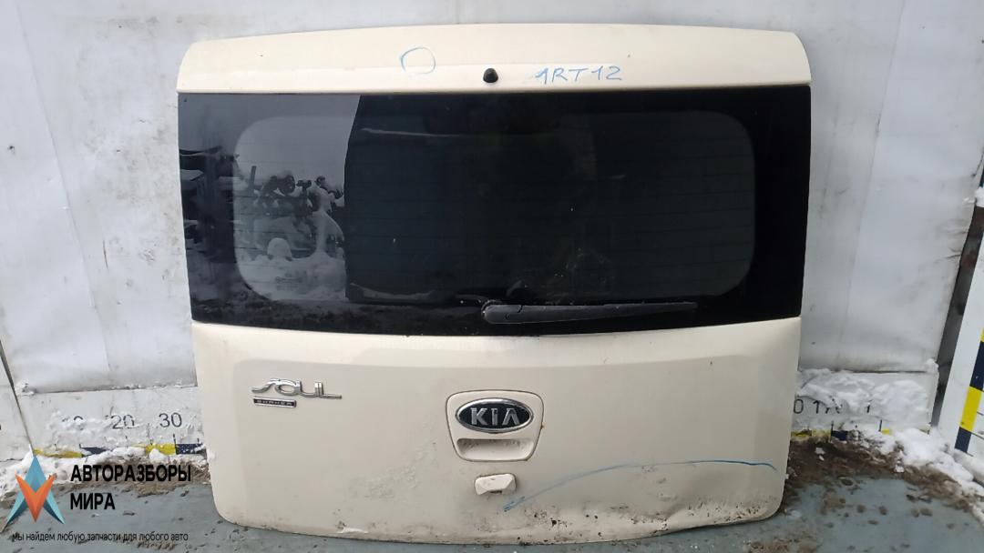 крышка багажника Kia Soul 1 поколение 2009, 1.6 л., бензин, МКПП, хетчбэк 5 дв., 737002K060 - фото №1