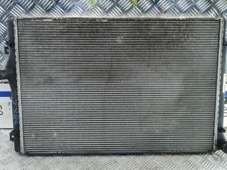 радиатор охлаждения Skoda Superb 2 поколение 2010, 2.0 л., дизель, АКПП, универсал, 1K0121251DM