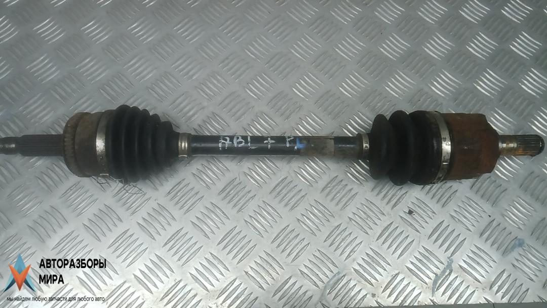 полуось передняя левая (приводной вал, ШРУС) Kia Rio 2 поколение 2007, 1.4 л., бензин, МКПП, хетчбэк 5 дв. - фото №1