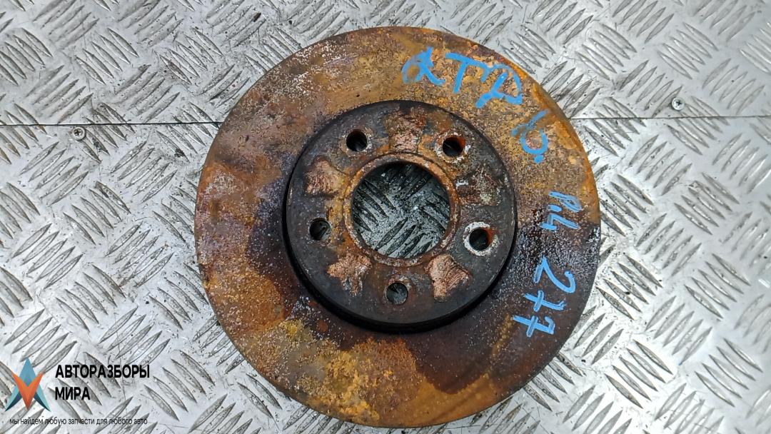 диск тормозной передний Ford Focus 2 поколение 2005, 1.4 л., бензин, МКПП, хетчбэк 5 дв., 1734696 - фото №1