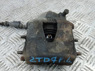 суппорт передний левый Skoda Octavia 2 поколение (A5) 2006, 1.9 л., D TDI PD, дизель, МКПП, хетчбэк 5 дв.