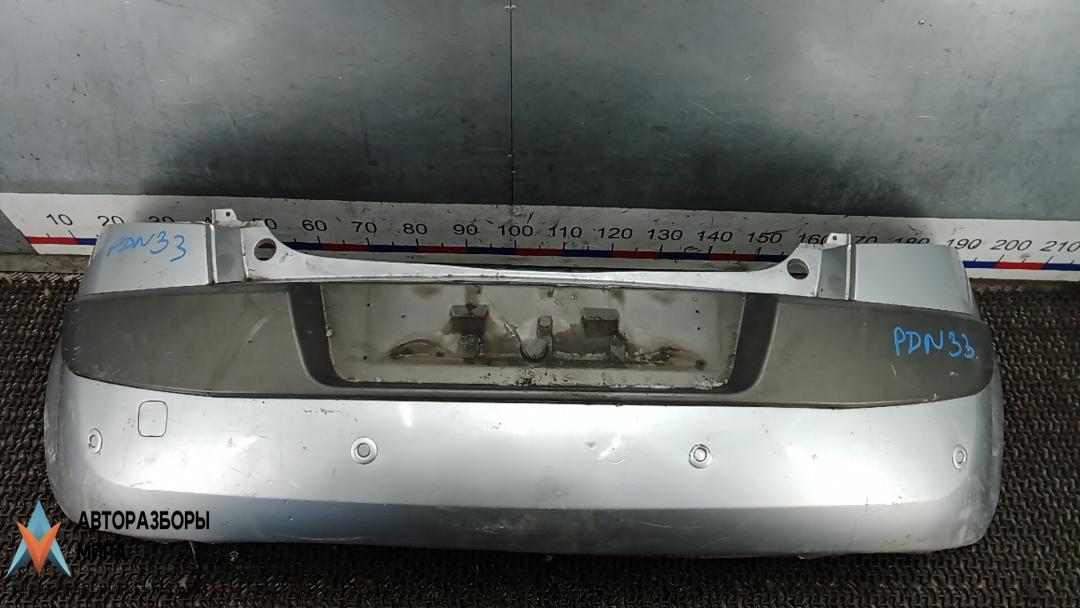 бампер задний Renault Megane 3 поколение 2008, 1.4 л., бензин, МКПП, хетчбэк 5 дв. - фото №1