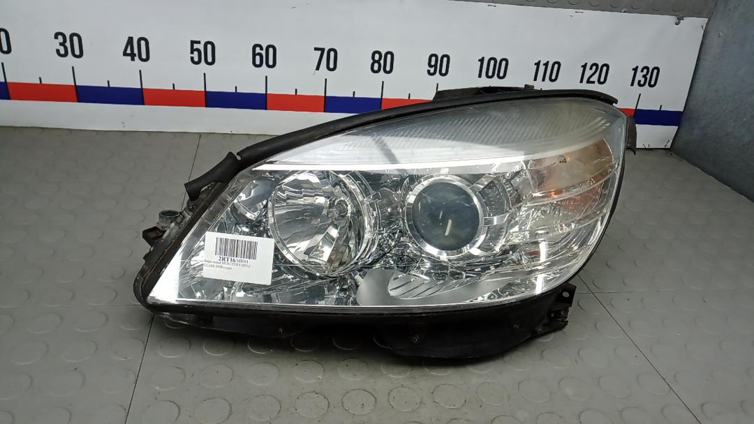 фара левая Mercedes-Benz C-Класс W204/S204 2008, 2.2 л., дизель, АКПП, седан, A2049065303 - фото №1