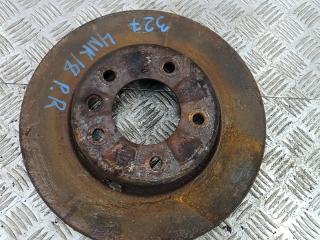 диск тормозной передний Volkswagen Touareg 1 поколение 2006, 3.0 л., дизель, АКПП, внедорожник 5 дв., 7L6615302N, 7L6615301N