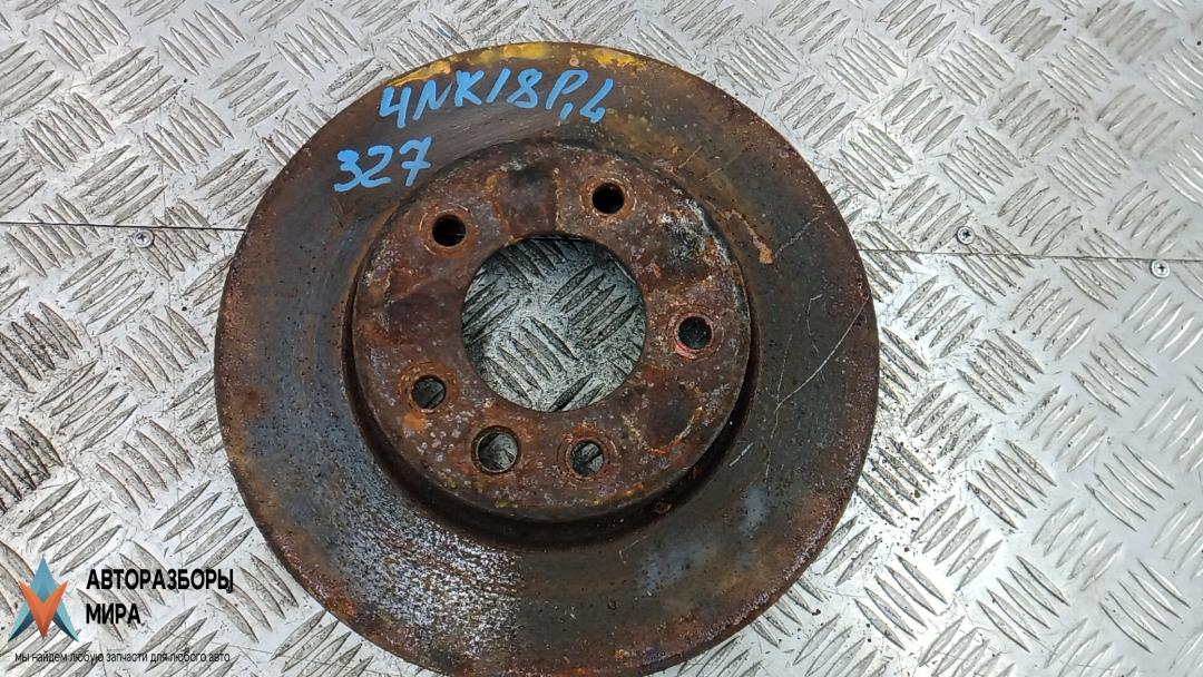 диск тормозной передний Volkswagen Touareg 1 поколение 2006, 3.0 л., дизель, АКПП, внедорожник 5 дв., 7L6615302N, 7L6615301N - фото №1