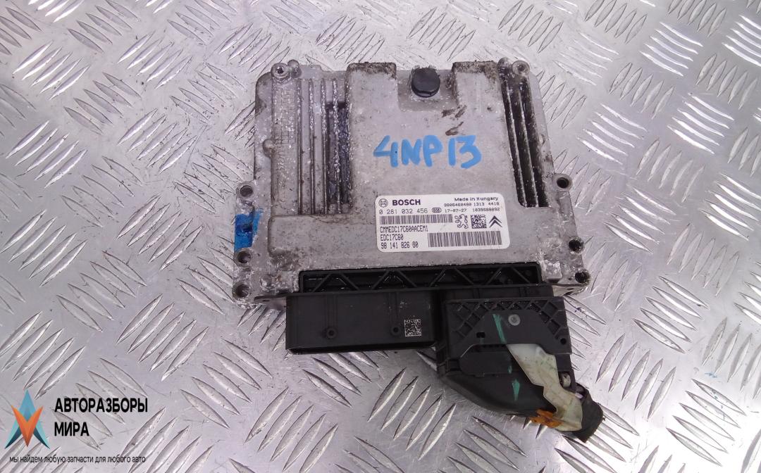 ЭБУ Opel Crossland X 1 поколение 2017, 1.6 л., дизель, МКПП, внедорожник 5 дв., 0281032456, 9806460480 - фото №1