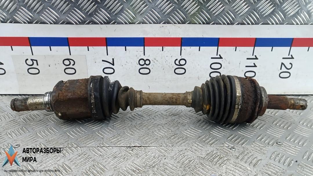 полуось передняя левая (приводной вал, ШРУС) Toyota Land Cruiser Prado J120 2005, 3.0 л., дизель, МКПП, внедорожник 5 дв. - фото №1