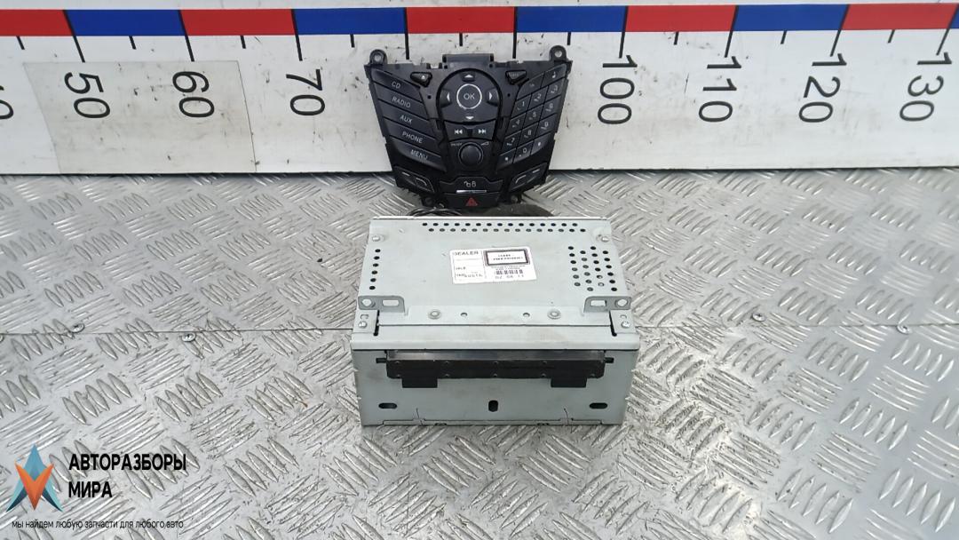 магнитола Ford Focus 3 поколение 2011, 1.6 л., TDCi, дизель, МКПП, универсал, BM5T18C815HF - фото №1