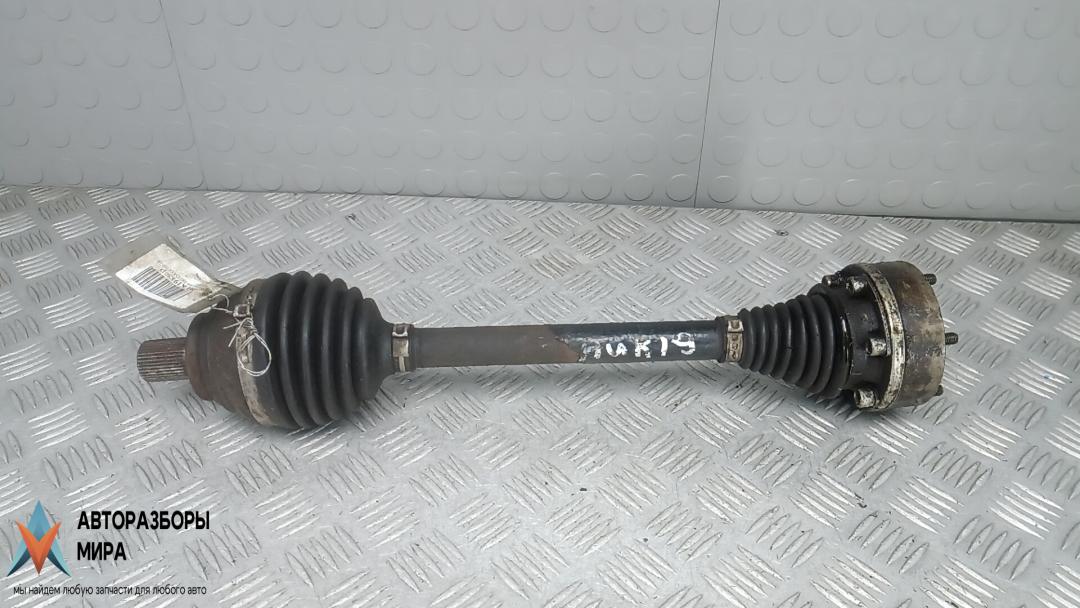 полуось передняя левая (приводной вал, ШРУС) Skoda Octavia 3 поколение (A7) 2014, 1.6 л., дизель, МКПП, хетчбэк 5 дв. - фото №1