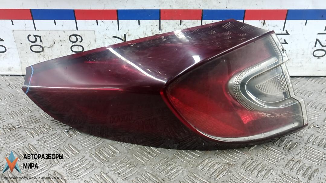 фонарь задний левый Renault Megane 3 поколение 2010, 1.5 л., дизель, МКПП, универсал - фото №1