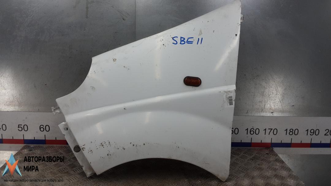 крыло переднее левое Opel Vivaro A 2002, 1.9 л., дизель, МКПП, микроавтобус - фото №1