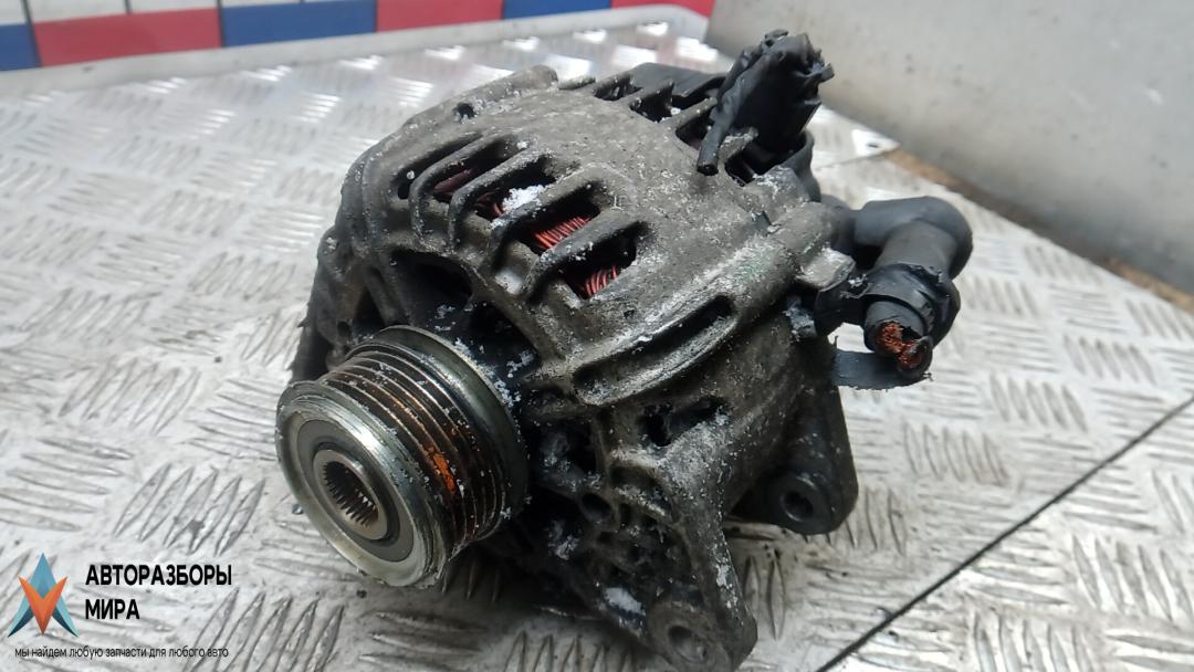 генератор Kia Venga 1 поколение 2011, 1.4 л., дизель, МКПП, хетчбэк 5 дв., 37300-2A600 - фото №1