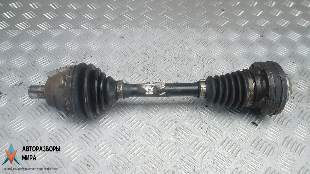 полуось передняя левая (приводной вал, ШРУС) Skoda Superb 2 поколение 2012, 2.0 л., дизель, МКПП, хетчбэк 5 дв., 1K0407271KH, 1K0407761SX - фото №1