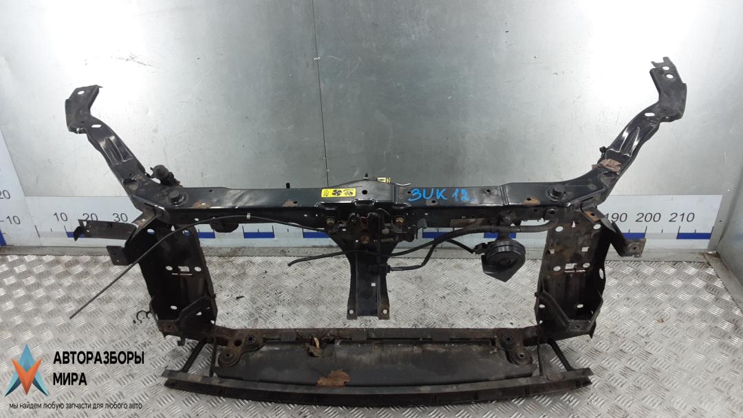 Передняя панель крепления облицовки (телевизор) Nissan Qashqai 1 поколение 2009, 1.5 л., дизель, МКПП, внедорожник 5 дв. - фото №1