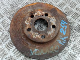 диск тормозной передний Toyota Prius 2 поколение 2008, 1.5 л., бензин, АКПП, хетчбэк 5 дв., 4351247030