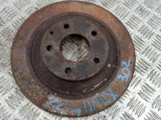 диск тормозной задний Mazda CX-5 1 поколение [рестайлинг] 2016, 2.2 л., дизель, АКПП, внедорожник 5 дв.