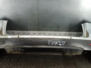 бампер задний Volkswagen Touareg 1 поколение 2005, 2.5 л., дизель, АКПП, внедорожник 5 дв.