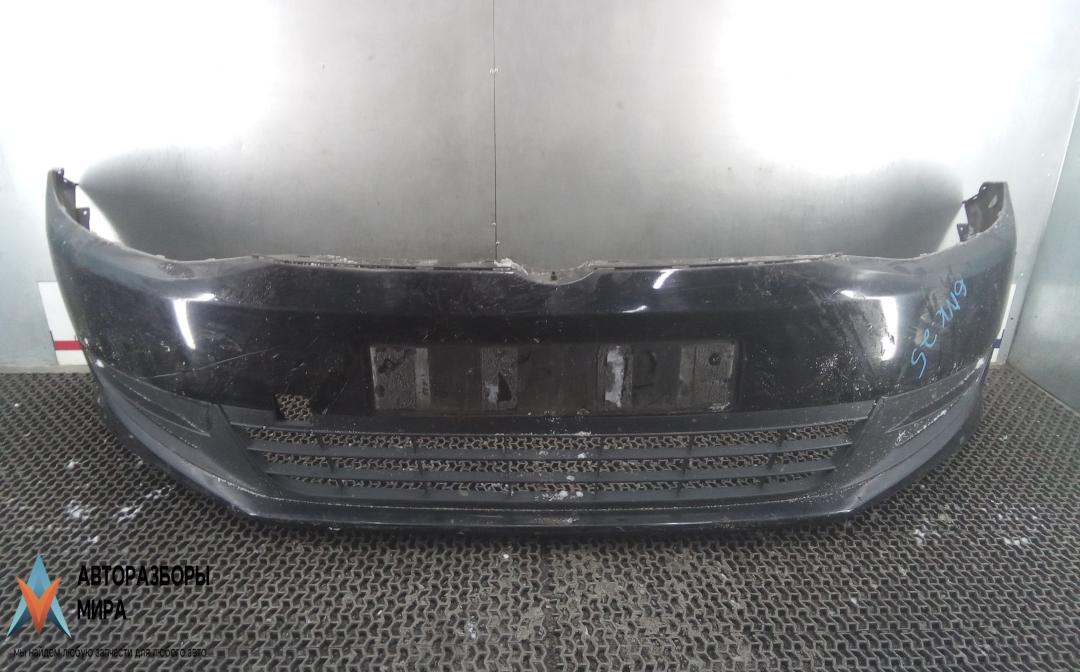 бампер передний Volkswagen Sharan 2 поколение 2013, 2.0 л., дизель, АКПП, минивэн, 7N0807221A - фото №1