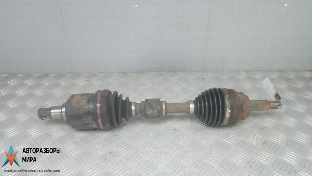 полуось передняя левая (приводной вал, ШРУС) Mitsubishi ASX 1 поколение 2010, 1.8 л., дизель, МКПП, внедорожник 5 дв., 3815A075 - фото №1