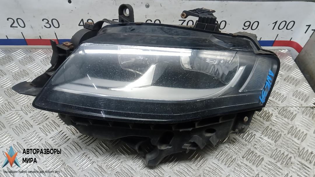 фара левая Audi A4 B8/8K 2009, 2.0 л., дизель, МКПП, седан, 8K0941003 - фото №1