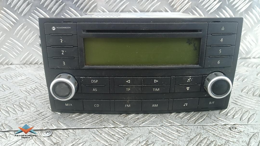 магнитола Volkswagen Touareg 1 поколение 2004, 2.5 л., дизель, АКПП, внедорожник 5 дв., 7L6035195 - фото №1