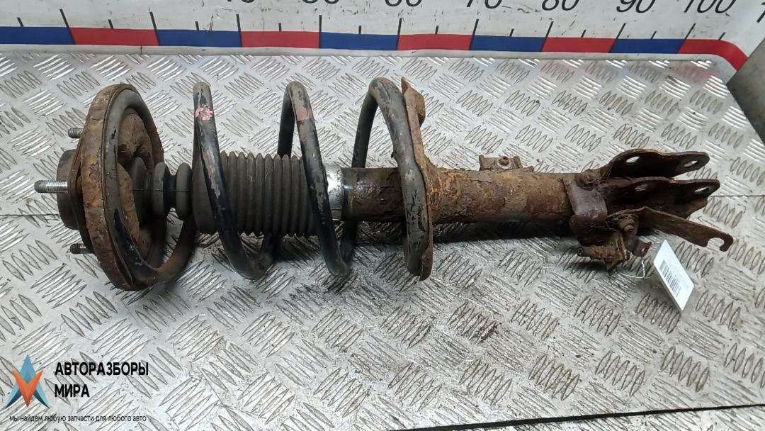 Стойка Mitsubishi ASX 1 поколение 2010, 1.8 л., дизель, МКПП, внедорожник 5 дв., 4060A325, 4040A166 - фото №1