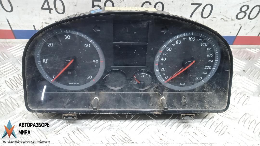 приборная панель Volkswagen Caddy 3 поколение 2006, 1.9 л., дизель, МКПП, 2K0920842C - фото №1