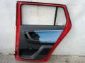 дверь задняя правая Skoda Fabia 2 поколение (5J) 2008, 1.2 л., 6V, бензин, МКПП, универсал - фото №6