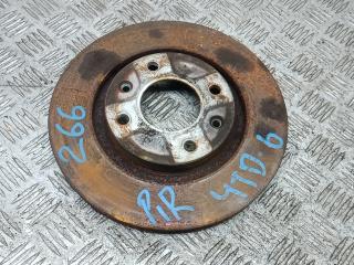 диск тормозной передний Peugeot 2008 1 поколение 2014, 1.6 л., дизель, АКПП, универсал