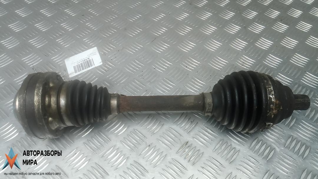 полуось передняя левая (приводной вал, ШРУС) Skoda Octavia 3 поколение (A7) 2015, 2.0 л., дизель, МКПП, универсал, 5Q0407271H, 5Q0407761AX - фото №1