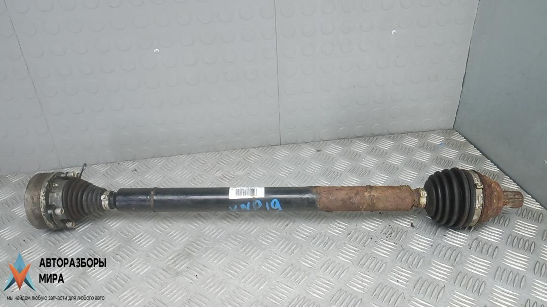 полуось передняя правая (приводной вал, ШРУС) Skoda Octavia 3 поколение (A7) 2013, 1.2 л., бензин, МКПП, хетчбэк 5 дв., 5Q0407272B, 5Q0407762CX - фото №1