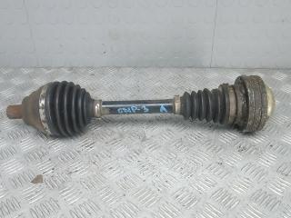 полуось передняя левая (приводной вал, ШРУС) Skoda Octavia 3 поколение (A7) 2015, 2.0 л., дизель, МКПП, хетчбэк 5 дв., 5Q0407271H, 5Q0407761AX