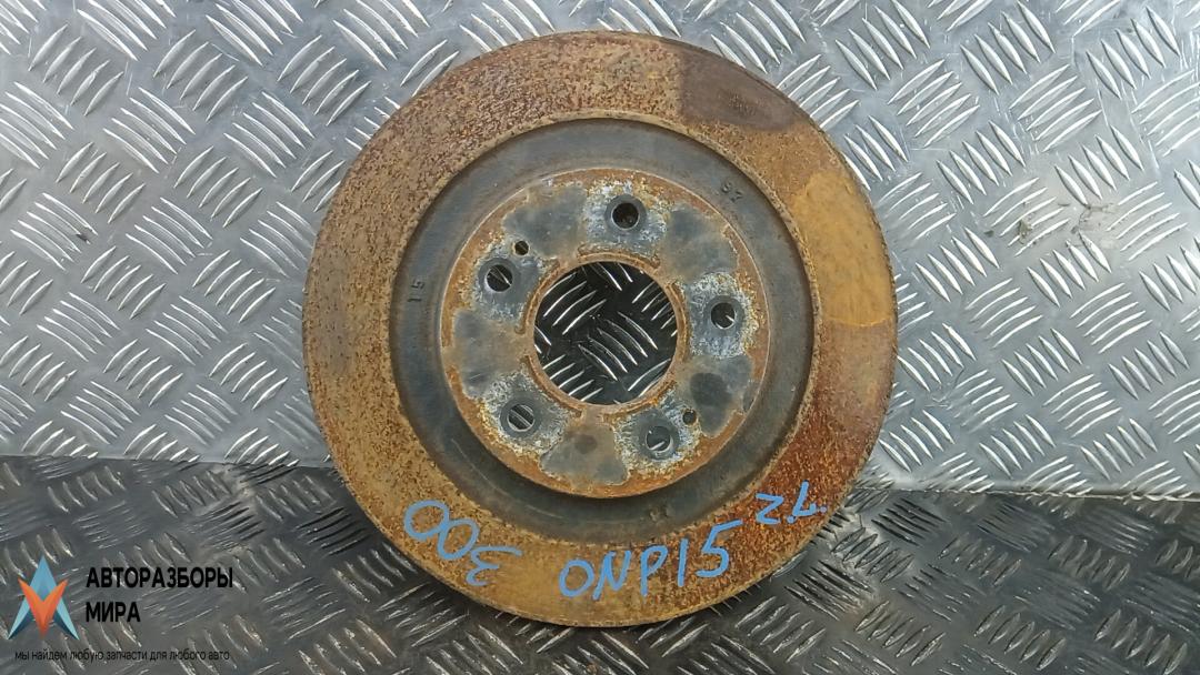 диск тормозной задний Mitsubishi Eclipse Cross 1 поколение 2020, 1.5 л., бензин, МКПП, внедорожник 5 дв., 4615A125 - фото №1