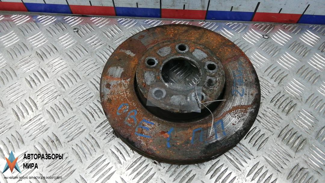 диск тормозной передний Volvo S40 2 поколение 2005, 1.6 л., дизель, МКПП, седан - фото №1