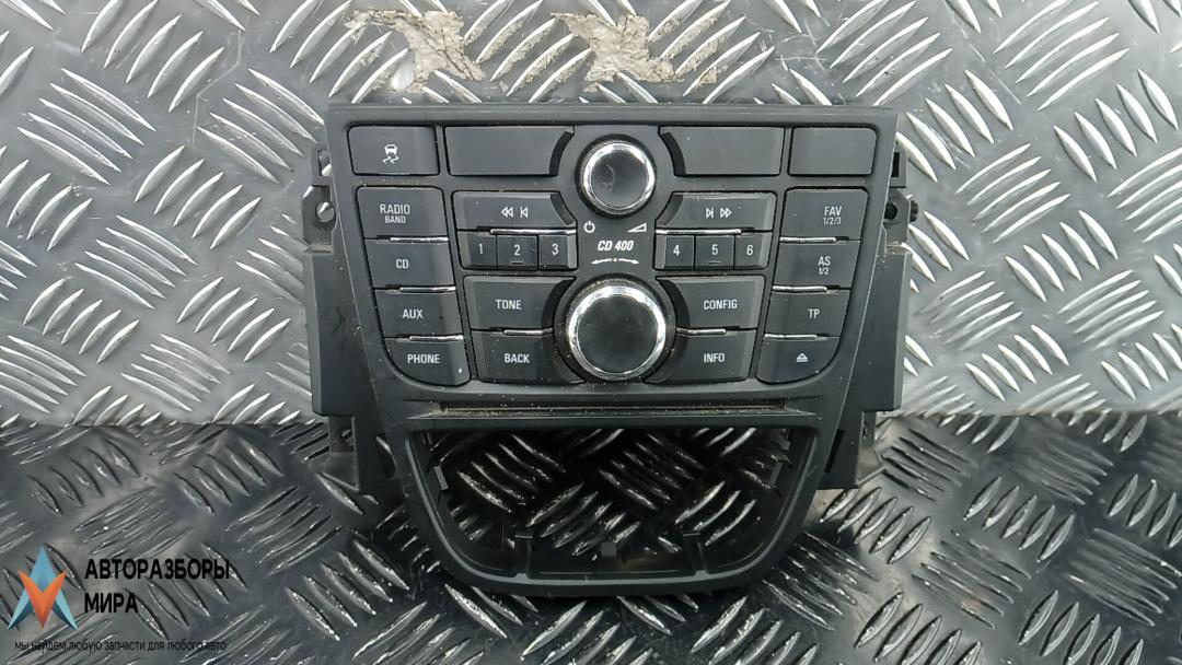 магнитола Opel Meriva 2 поколение (B) 2010, 1.4 л., бензин, МКПП, минивэн, 13346043 - фото №1