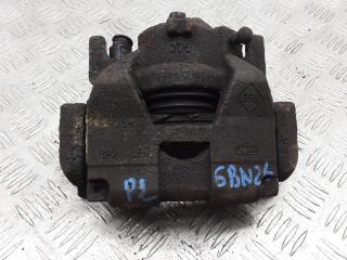 суппорт передний левый Renault Laguna 3 поколение 2008, 2.0 л., бензин, МКПП, хетчбэк 5 дв., 410110001R