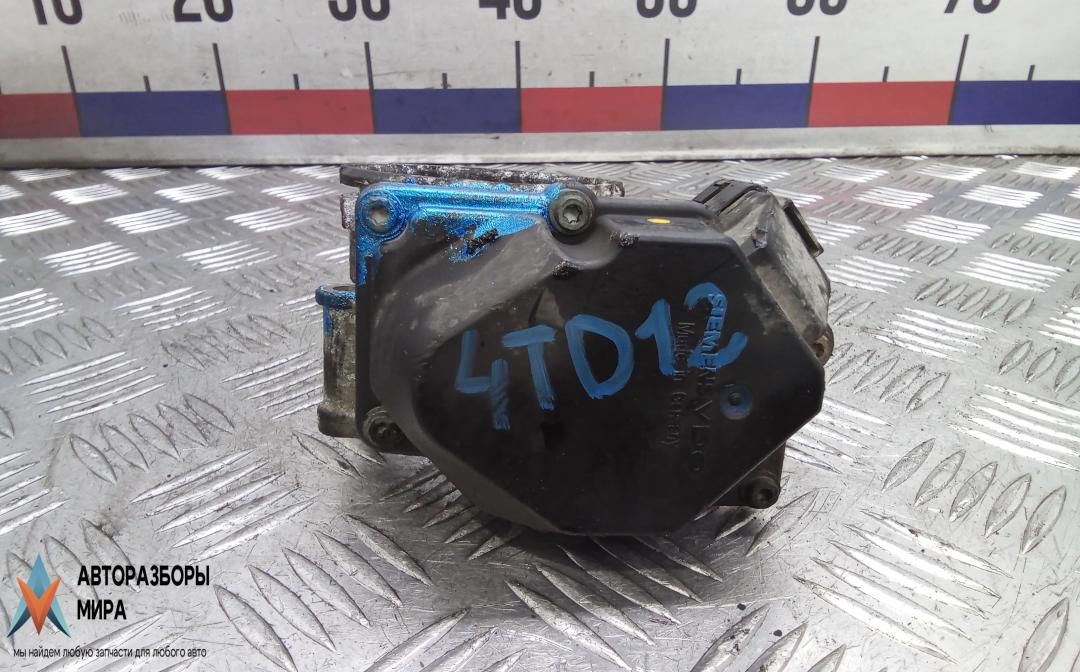 заслонка дроссельная Volkswagen Caddy 3 поколение 2006, 1.9 л., дизель, МКПП - фото №1