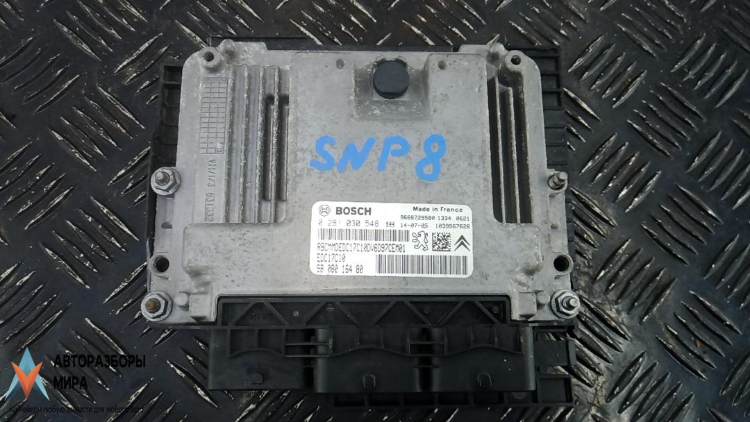 ЭБУ Citroen C4 Picasso 2 поколение 2014, 1.6 л., HDi 8V, дизель, МКПП, минивэн, 9808016480 - фото №1