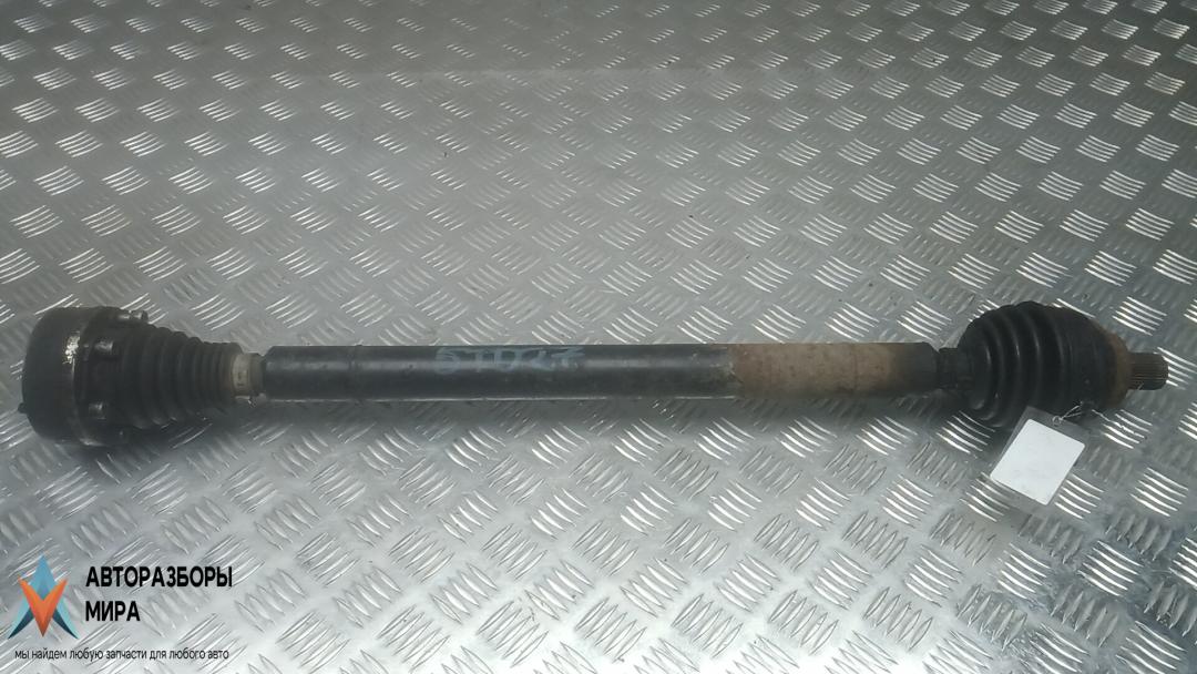 полуось передняя правая (приводной вал, ШРУС) Volkswagen Golf Plus 1 поколение 2006, 1.9 л., дизель, МКПП, хетчбэк 5 дв., 1K0407272CC, 1K0407452DX - фото №1