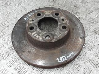 диск тормозной передний Citroen Jumper 2 поколение 2008, 2.2 л., дизель, МКПП, микроавтобус