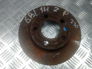 диск тормозной задний Volkswagen Golf 4 поколение 2001, 1.6 л., бензин, МКПП, хетчбэк 5 дв., 1J0615601N