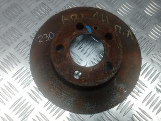 диск тормозной задний Volkswagen Golf 4 поколение 2001, 1.6 л., бензин, МКПП, хетчбэк 5 дв., 1J0615601N