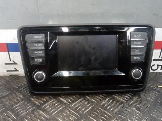 магнитола Skoda Octavia 3 поколение (A7) 2014, 1.6 л., дизель, АКПП, хетчбэк 5 дв., 5E0919605B