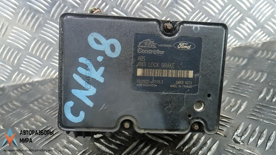 блок ABS Ford Transit Connect 1 поколение 2005, 1.8 л., дизель, МКПП, 2M512M110EE - фото №1