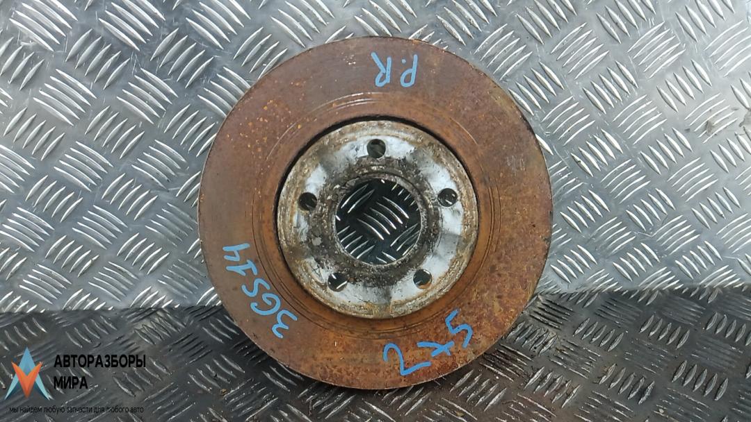 диск тормозной передний Ford Focus 3 поколение 2013, 1.0 л., бензин, МКПП, хетчбэк 5 дв. - фото №1