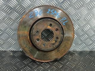 диск тормозной передний Renault Captur 1 поколение 2015, 1.5 л., дизель, МКПП, хетчбэк 5 дв.