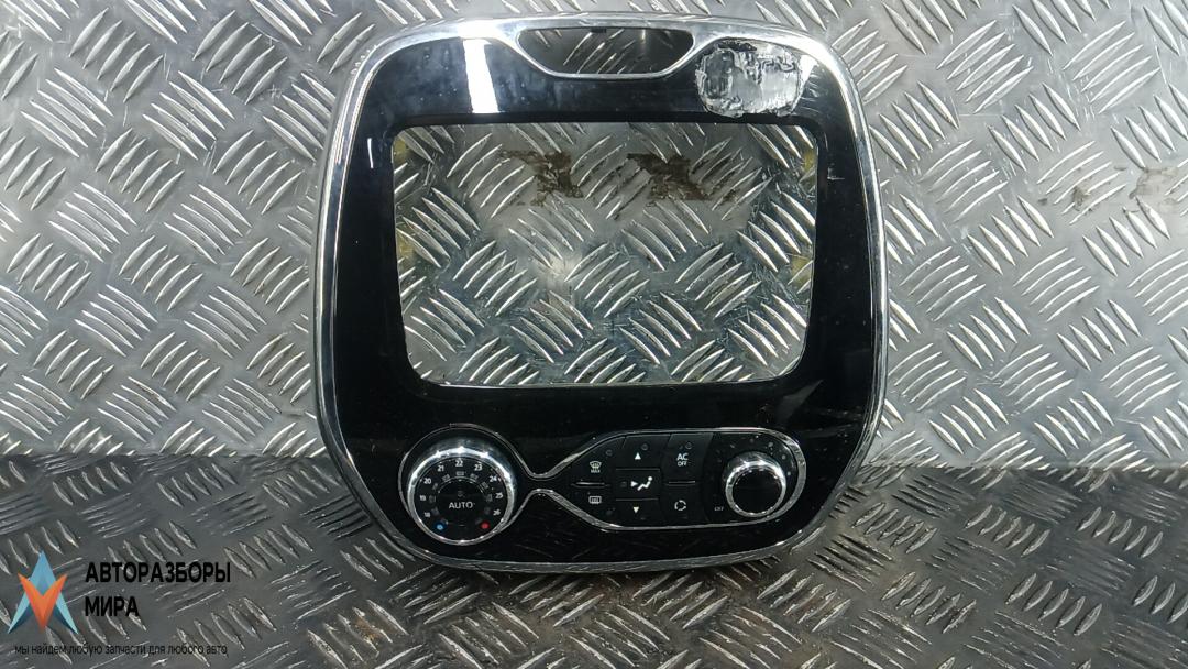 блок управления печки / климат-контроля Renault Captur 1 поколение 2015, 1.5 л., дизель, МКПП, хетчбэк 5 дв. - фото №1