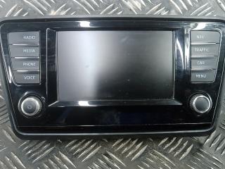 магнитола Skoda Octavia 3 поколение (A7) 2016, 1.6 л., дизель, МКПП, хетчбэк 5 дв., 5E0919605J