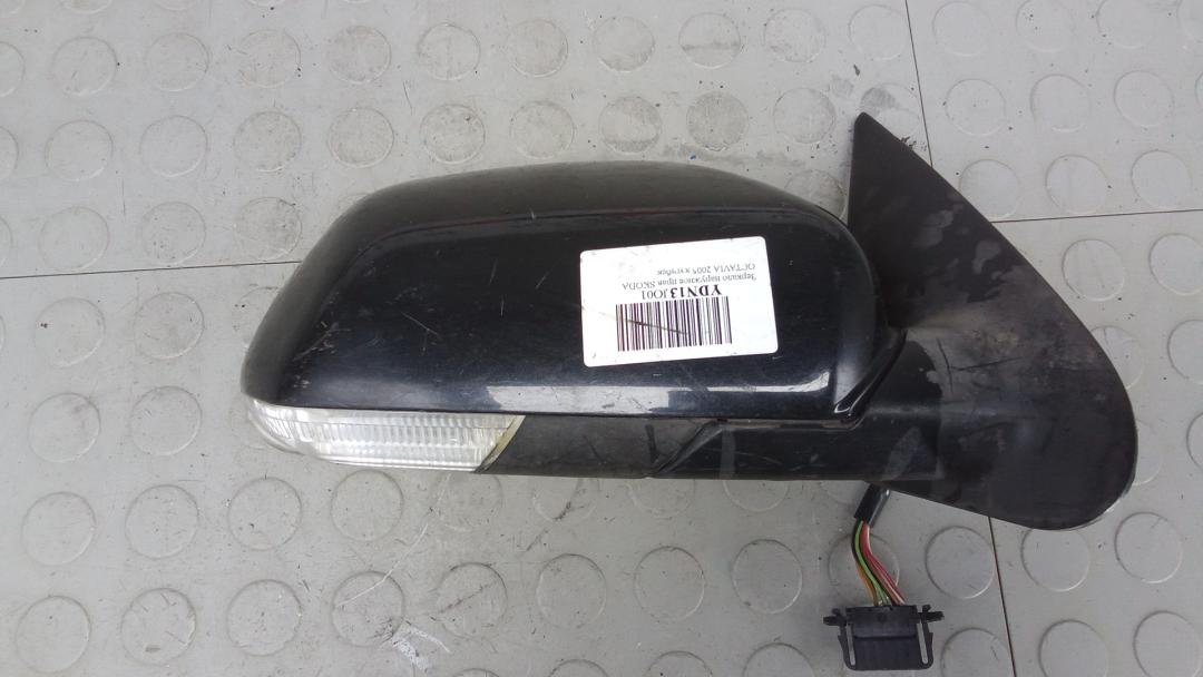 зеркало правое Skoda Octavia 2 поколение (A5) 2005, 1.9 л., дизель, МКПП, хетчбэк 5 дв., 7PIN - фото №1