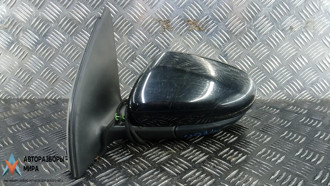 зеркало левое Volkswagen Golf 6 поколение 2009, 1.4 л., бензин, МКПП, хетчбэк 5 дв., 5K0857507AD - фото №1